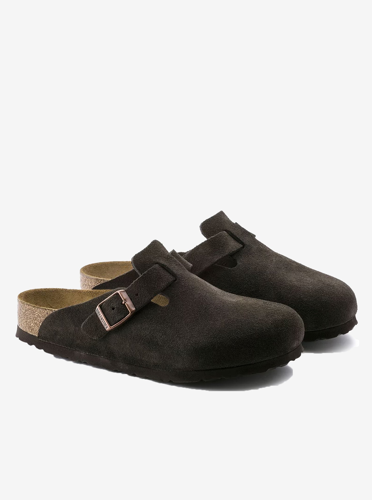 Boston Soft Footbed Suede Leather Unisex