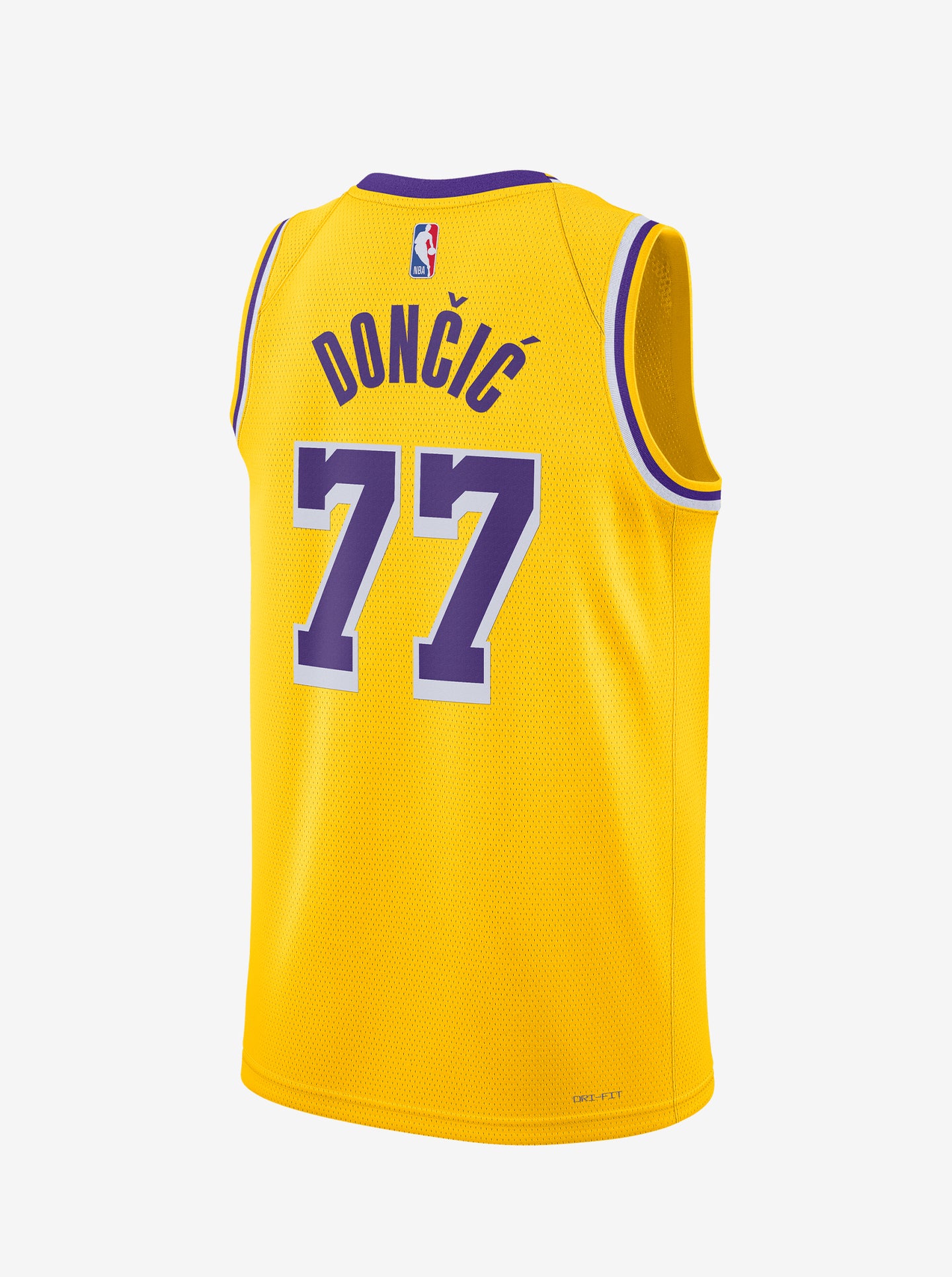 NBA Los Angeles Lakers Luka Doncic #77 Icon Edition Swingman Jersey