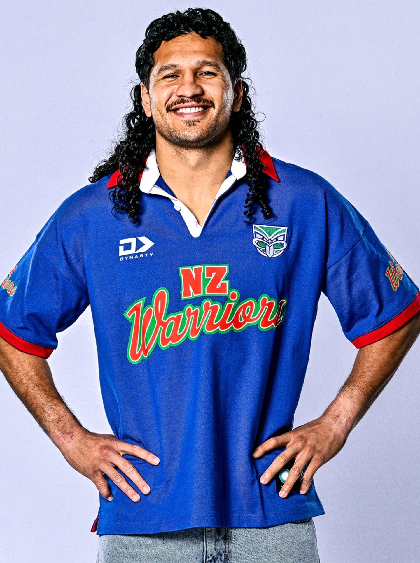 2026 New Zealand Warriors Adults Throwback Short Sleeve