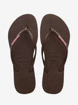 Slim Logo Pop-Up Flip Flops Womens