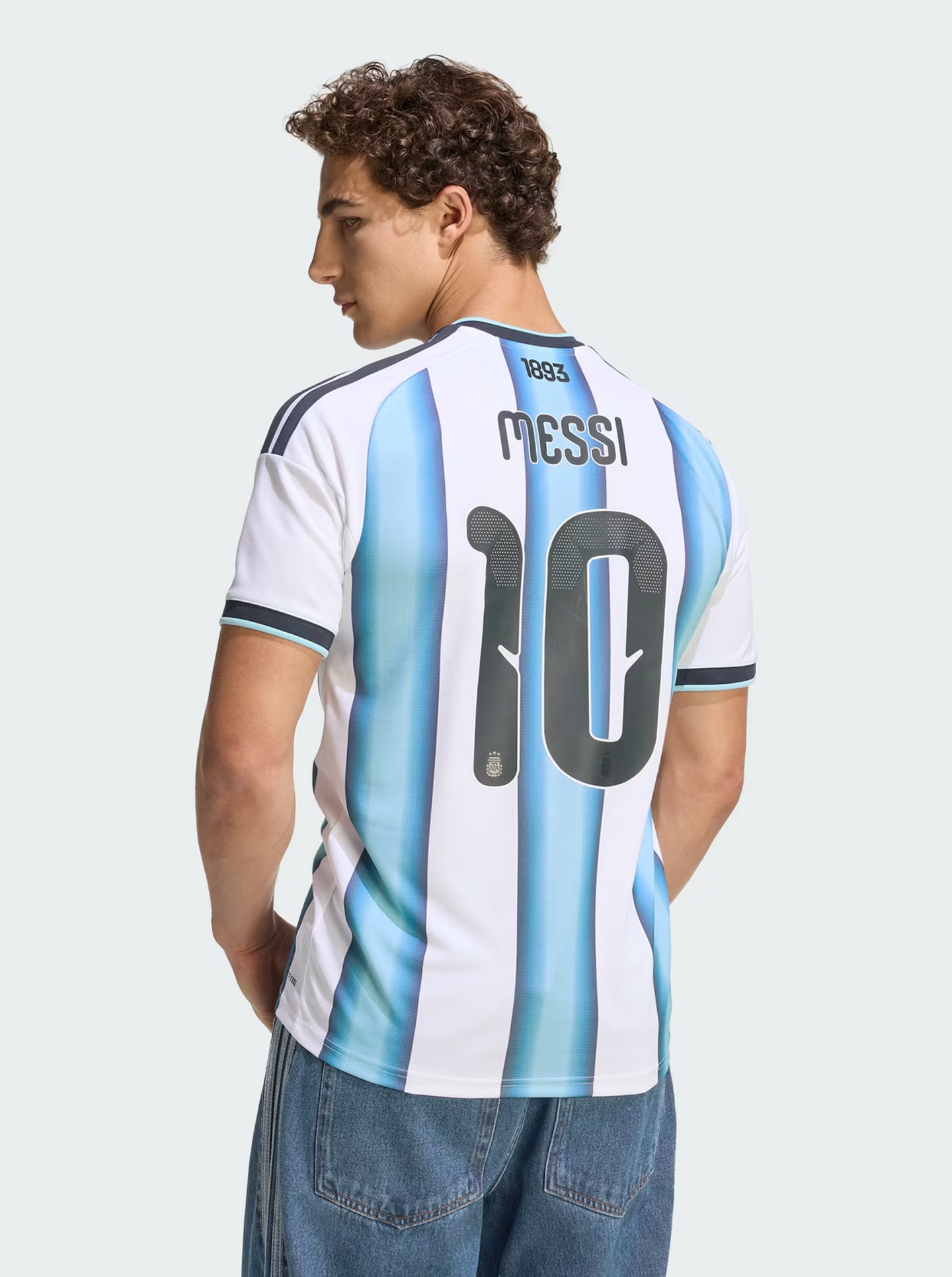 Argentina 26 Home Replica Messi Jersey