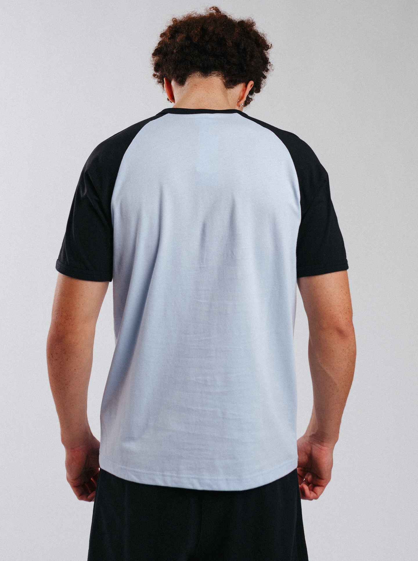 Adidas M 3-Stripes Tee - Crystal Sky